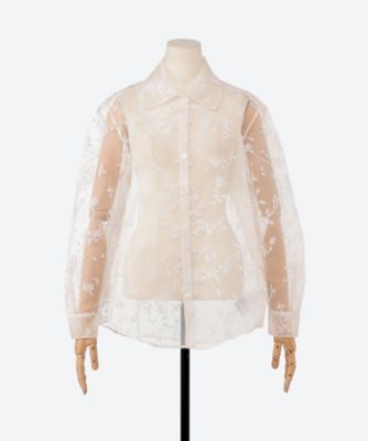 SUPER YAYA (Women)/スーパー ヤヤ ブラウス SH07―OLGA―AW25 White トップス【三越伊勢丹/公式】