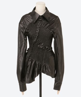 SUPER YAYA (Women)/スーパー ヤヤ ブラウス SH06―TWIST―AW25 Black トップス【三越伊勢丹/公式】