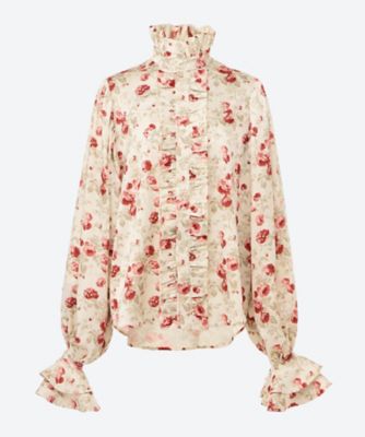 VIVIANO (Women)/ヴィヴィアーノ ブラウス AW25―SH04 FLORAL トップス【三越伊勢丹/公式】