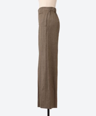 TELMA バンブープリーツパンツ telma テルマ 白パンツ TELMA バンブープリーツパンツ telma テルマ 白パンツ