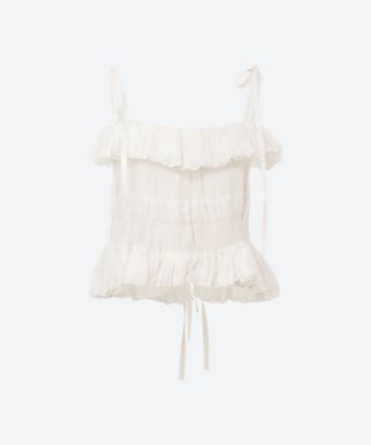 RENATA BRENHA (Women)/レナータ ブレナ ビスチェ TFL25―W WHITE トップス【三越伊勢丹/公式】