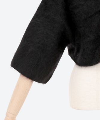 A.ROEGE HOVEダークグレー リブ編み カーディガン 長袖 カーディガン 21962 | A. Roege Hove (Women