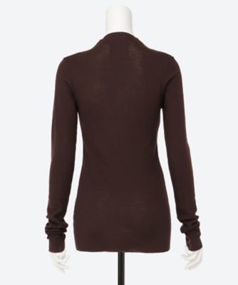 カットソー FW25―6040R／ BR | sawa takai (Women