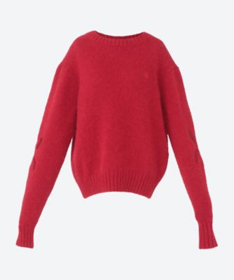セーター SLASHED SHAGGY JUMPER