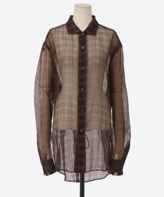 KAKAN (Women)/カカン シャツ SH201―FS Brown トップス【三越伊勢丹/公式】