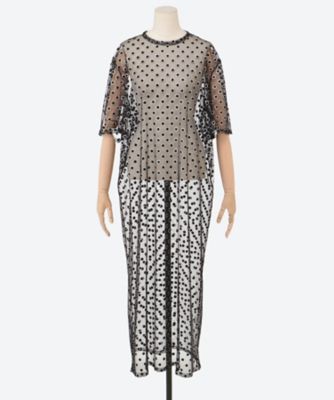 ELEPH (Women)/エレフ ドレス ELEPH25FW/EL.C8.01.04.06 BLACK ワンピース・ドレス【三越伊勢丹/公式】