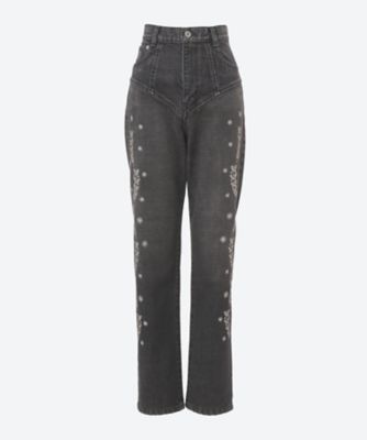 Fetico フェティコ　パンツ FETICO(フェティコ)のFAUX-LEATHER HIGH RISE TROUSERS(パンツ