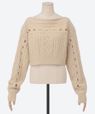 FETICO (Women)/フェティコ セーター FTC254―0712 Off White トップス【三越伊勢丹/公式】