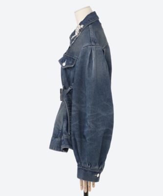 simone rocha シモーネロシャ　ライダースジャケット simone rocha シモーネロシャ ライダースの通販 by にゃあ's