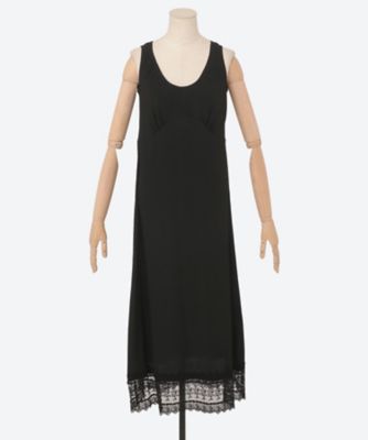 【関税込み】Simone Rocha ブラック ボウ ミニワンピース 241405F052009_1.jpg