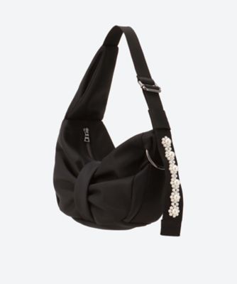 simone rochaバッグストラップ Simone Rocha（シモーネロシャ）の「FLAP WRISTLET BAG WITH CROSSBODY