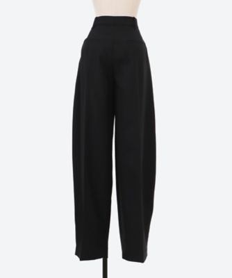 JACQUEMUS ジャックムス 23AW バージンウールスラックス 黒 パンツ PAW00615AW00705 | JACQUEMUS (Women)/ジャック