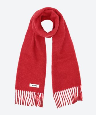 JACQUEMUS (Women)/ジャックムス ストール ACU00572BOT4032 DARKRED スカーフ・ショール【三越伊勢丹/公式】