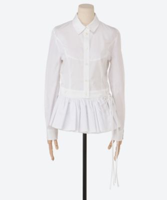 ROKH (Women)/ロク ブラウス R0CA309 SILVER WHI トップス【三越伊勢丹/公式】