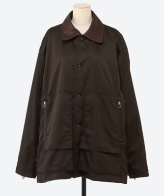 NTN (Women)/エヌティーエヌ ブルゾン N005―029105 D BROWN コート・ジャケット【三越伊勢丹/公式】