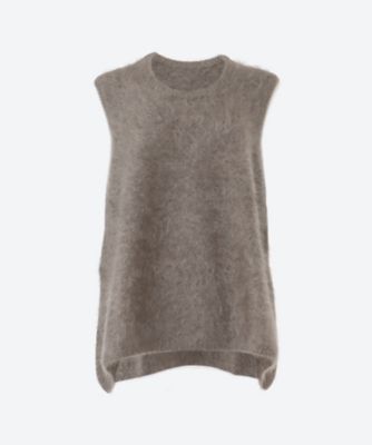 SHANSHAN RUAN (Women)/シャンシャンルアン ベスト T151C90 WARM GREY トップス【三越伊勢丹/公式】
