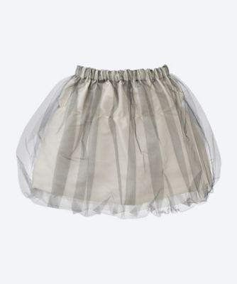 SHANSHAN RUAN (Women)/シャンシャンルアン スカート SK31C1C3 BLACK-OFF ミニスカート【三越伊勢丹/公式】