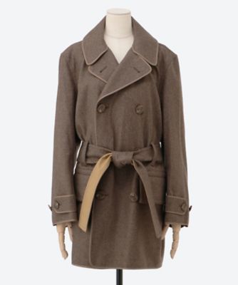 i'm here (Women)/アイムヒアー コート FA011 BROWN コート・ジャケット【三越伊勢丹/公式】