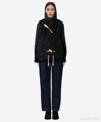 送料無料】DOUBLE FACE FAUX SHEARLING