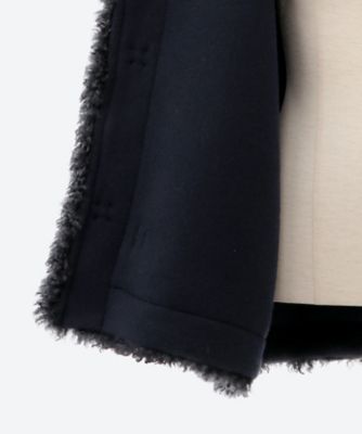 DOUBLE FACE FAUX SHEARLING DUFFEL