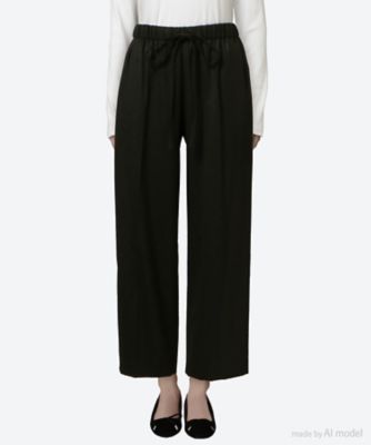 AKIRANAKA (Women)/アキラナカ 伊勢丹新宿店別注 パンツ EW2560-BK BLACK パンツ・ズボン【三越伊勢丹/公式】