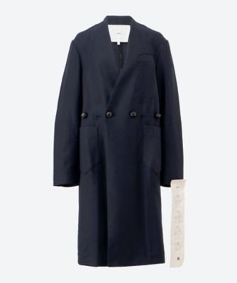 sublations シルクコットン オフィサー コート time