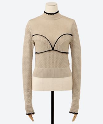 FETICO (Women)/フェティコ 伊勢丹新宿店別注 セーター FTC254―0720 BExBK トップス【三越伊勢丹/公式】