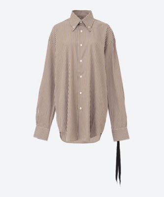 MARINA YEE (Women)/マリナ イー ブラウス 0121―604MBS2 brown/white トップス【三越伊勢丹/公式】