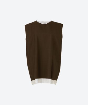 ＜sonia carrasco (Women)＞ＳＬＥＥＶＥＬＥＳＳ　ＴＡＩＬＯＲＥＤ　ＴＥＥ　２６０１０６０８