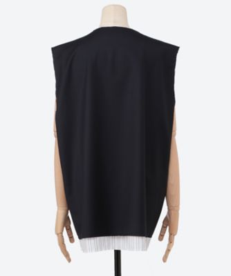 SLEEVELESS TAILORED TEE 26010613