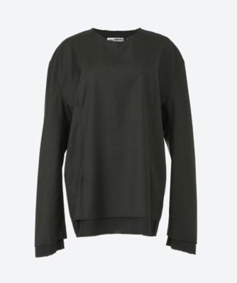 ＜sonia carrasco (Women)＞ＬＯＮＧ　ＳＬＥＥＶＥＳ　ＴＡＩＬＯＲＥＤ　ＴＥＥ　２６０１０５３７