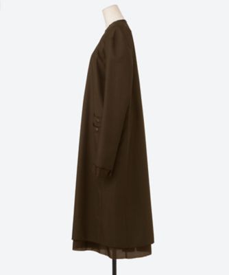 SONIACARRASCOソニアカラスコ SLEEVELESS TAILORED SONIA CARRASCO＞CROPPED TAILORED DRESS | MAKES ONLINE STORE
