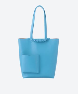 未使用★familiar ファミリア トートバッグ 推し活 水色 ママバッグ 未使用☆familiar ファミリア トートバッグ 推し活 水色 ママ