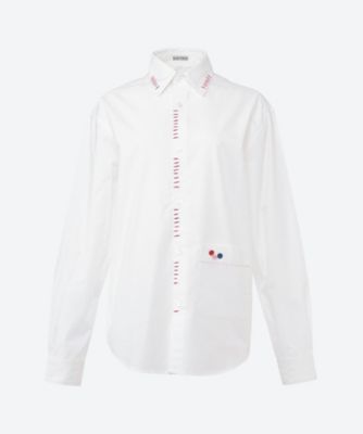 GLASS CYPRESS (Women)/グラス サイプレス ブラウス 607251702.5 White トップス【三越伊勢丹/公式】