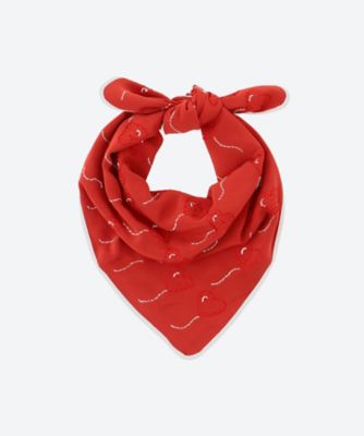 GLASS CYPRESS (Women)/グラス サイプレス マフラー 607253201.2 Red スカーフ・ショール【三越伊勢丹/公式】