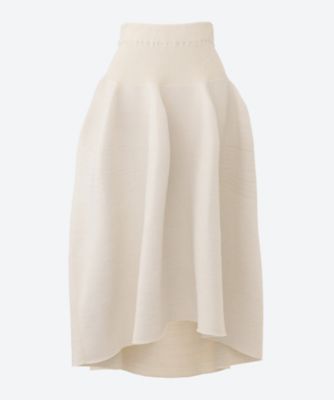 ＜CFCL (Women)＞伊勢丹新宿店別注　ＰＯＴＴＥＲＹ　ＧＬＩＴＴＥＲ　ＲＯＵＮＤＥＤ　ＨＥＭ　ＳＫＩＲＴ　ＣＦ０１０ＫＧ１３０ＪＥＩＲ