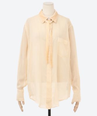 forte_forte (Women)/フォルテ フォルテ ブラウス 873―41832―223 22ベージュ トップス【三越伊勢丹/公式】