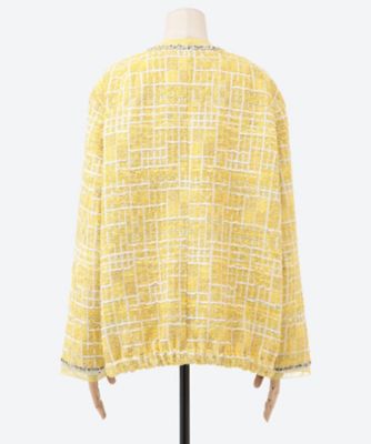 ジャケット tweed JK 6S／02391 | leur logette (Women