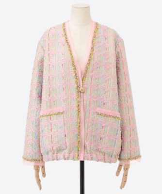 ジャケット tweed JK 6S／02391 | leur logette (Women