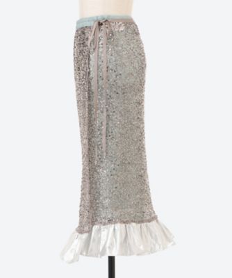 スカート spangle skirt 6S／04478 | leur logette