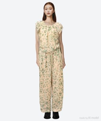 ブラウス petal velvet top 6S／03661 | leur