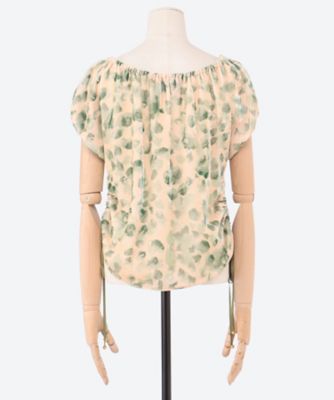ブラウス petal velvet top 6S／03661 | leur