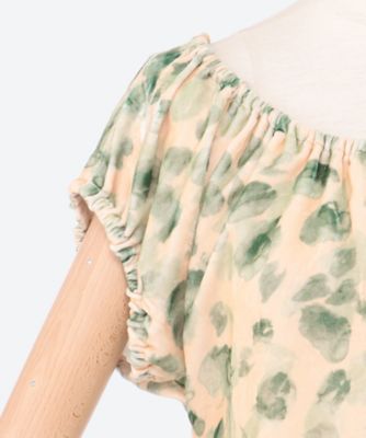 ブラウス petal velvet top 6S／03661 | leur 