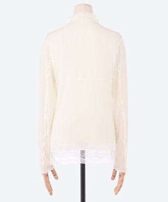 セーター cashmere silk top 6S／10208 | leur