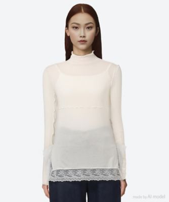 AIR TWIST WOOL TOP | BORDERS at BALCONY (Women