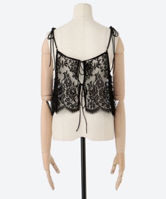 sheer fringe top 6S／03665 | leur logette