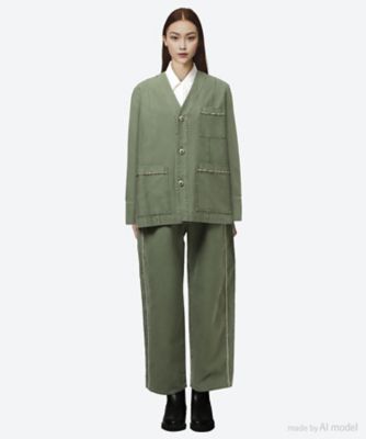 ｍｉｌｉｔａｒｙ　ｂａｃｋ　ｓａｔｉｎ　ｐａｎｔｓ　（ｗｉｔｈ　ｂｉｊｏｕ）　６Ｓ／０５４２５