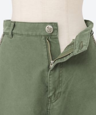 ｍｉｌｉｔａｒｙ　ｂａｃｋ　ｓａｔｉｎ　ｐａｎｔｓ　（ｗｉｔｈ　ｂｉｊｏｕ）　６Ｓ／０５４２５