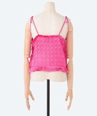 shear cut jaquard top 6S／03664 | leur