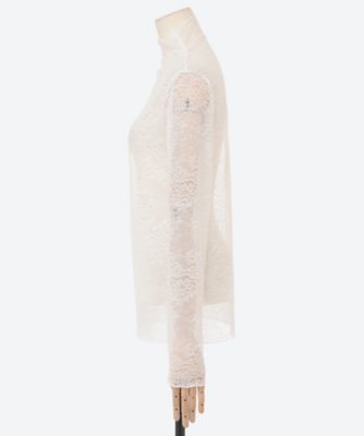 stretch lace top 6S／10204 | leur logette